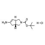 (3aR,5S,6aS)-rel-2-Boc-octahydrocyclopenta[c]pyrrol-5-amine Hydrochloride