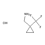 1-(Trifluoromethyl)cyclopropanemethanamine Hydrochloride