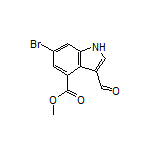 Methyl 6-Bromo-3-formylindole-4-carboxylate