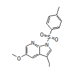 3-Iodo-5-methoxy-1-tosyl-7-azaindole