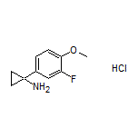 1-(3-Fluoro-4-methoxyphenyl)cyclopropanamine Hydrochloride