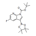 1-Boc-5-fluoro-7-azaindole-3-boronic Acid Pinacol Ester