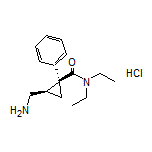 (1S,2R)-2-(Aminomethyl)-N,N-diethyl-1-phenylcyclopropanecarboxamide Hydrochloride