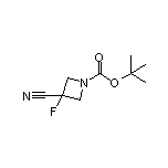 tert-Butyl 3-Cyano-3-fluoroazetidine-1-carboxylate