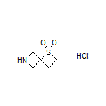 1-Thia-6-azaspiro[3.3]heptane 1,1-Dioxide Hydrochloride