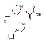 4-(Oxetan-3-yl)piperidine Hemioxalate