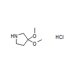 3,3-Dimethoxypyrrolidine Hydrochloride