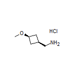 (cis-3-methoxycyclobutyl)methanamine Hydrochloride