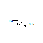 cis-3-(Aminomethyl)-1-methylcyclobutanol