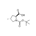 (2S,4R)-1-Boc-4-methylpyrrolidine-2-carboxylic Acid