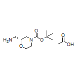 (R)-4-Boc-2-(aminomethyl)morpholine Acetate