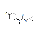 cis-4-[Boc(methyl)amino]cyclohexanol