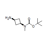 cis-N1-Boc-N1-methylcyclobutane-1,3-diamine