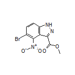 Methyl 5-Bromo-4-nitro-1H-indazole-3-carboxylate