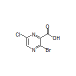 3-Bromo-6-chloropyrazine-2-carboxylic Acid