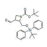 1-Boc-2-[[(tert-butyldiphenylsilyl)oxy]methyl]-3-formylazetidine
