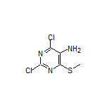5-Amino-2,4-dichloro-6-(methylthio)pyrimidine