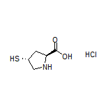 (2S,4R)-4-Mercaptopyrrolidine-2-carboxylic Acid Hydrochloride