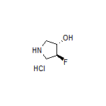 (3S,4S)-4-Fluoropyrrolidin-3-ol Hydrochloride