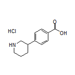 4-(3-Piperidyl)benzoic Acid Hydrochloride