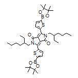 5,5’-[2,5-Bis(2-ethylhexyl)-3,6-dioxo-2,3,5,6-tetrahydropyrrolo[3,4-c]pyrrole-1,4-diyl]bis(thiophene-2-boronic Acid Pinacol Ester)