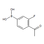 4-Acetyl-3-fluorophenylboronic Acid