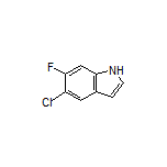 5-Chloro-6-fluoroindole