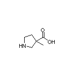 3-Methylpyrrolidine-3-carboxylic Acid