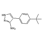 4-(4-tert-butylphenyl)-1H-pyrazol-3-amine