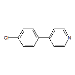 4-(4-Chlorophenyl)pyridine