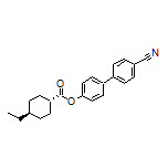 4’-Cyano-4-biphenylyl trans-4-Ethylcyclohexanecarboxylate