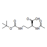(S)-2-Acetamido-4-(Boc-amino)butanoic Acid
