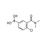 4-Chloro-3-(dimethylcarbamoyl)phenylboronic Acid