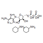 Cyclohexanamine Hemi[[(2R,3S,4R,5R)-5-(6-Amino-9H-purin-9-yl)-3,4-dihydroxytetrahydrofuran-2-yl]methyl Diphosphate]