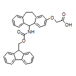 2-[[5-(Fmoc-amino)-10,11-dihydro-5H-dibenzo[a,d][7]annulen-2-yl]oxy]acetic Acid