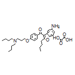 (5-Amino-2-butylbenzofuran-3-yl)[4-[3-(dibutylamino)propoxy]phenyl]methanone Oxalate