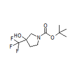 1-Boc-3-hydroxy-3-(trifluoromethyl)pyrrolidine
