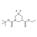 Ethyl 1-Boc-5,5-difluoropiperidine-3-carboxylate