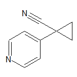 1-(Pyridin-4-yl)cyclopropanecarbonitrile
