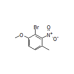 2-Bromo-4-methyl-3-nitroanisole