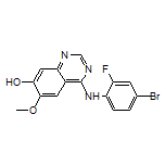 4-[(4-Bromo-2-fluorophenyl)amino]-6-methoxyquinazolin-7-ol