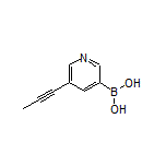 5-(1-Propynyl)pyridine-3-boronic Acid