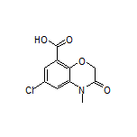 6-Chloro-4-methyl-3-oxo-3,4-dihydro-2H-benzo[b][1,4]oxazine-8-carboxylic Acid