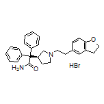(S)-2-[1-[2-(2,3-Dihydrobenzofuran-5-yl)ethyl]pyrrolidin-3-yl]-2,2-diphenylacetamide Hydrobromide