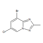 8-Bromo-6-chloro-2-methyl-[1,2,4]triazolo[1,5-a]pyridine