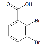 2,3-Dibromobenzoic Acid