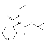 Ethyl 4-(Boc-amino)piperidine-4-carboxylate