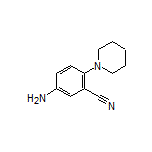 5-Amino-2-(1-piperidyl)benzonitrile