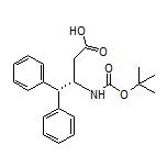 (S)-3-(Boc-amino)-4,4-diphenylbutanoic Acid