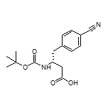 (R)-3-(Boc-amino)-4-(4-cyanophenyl)butanoic Acid